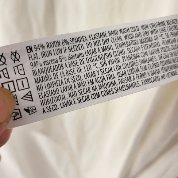 Forever 21 Women's Ivory Long Sleeve Bodysuit 1X Soft Stretchy Fabric - Picture 6 of 9